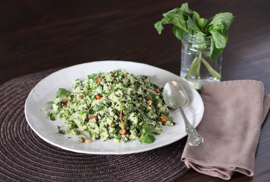 Green quinoa salad Food Love Collective